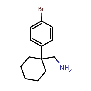 1-(4-Bromophenyl)-cyclohexanemethanamine