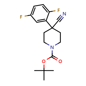 1-Boc-4-cyano-4-(2,5-difluorophenyl)-piperidine