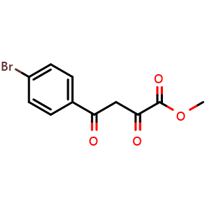 Chemical structure of Methyl 4-bromo-a,g-dioxo-benzenebutanoate , CAS 60395-85-9, AChemBlock P37147