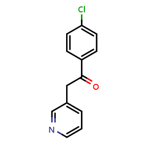 1-(4-Chlorophenyl)-2-(3-pyridinyl)-ethanone
