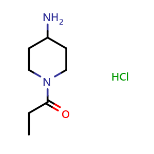 1-(1-Oxopropyl)-4-piperidinamine hydrochloride