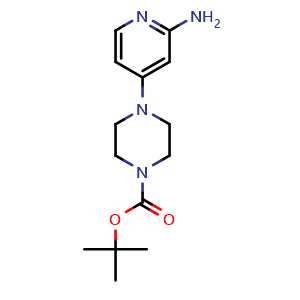 1-Boc-4-(2-amino-4-pyridinyl)piperazine