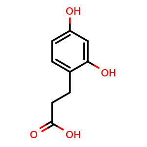 2,4-Dihydroxybenzenepropanoic acid