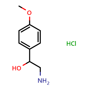2-Amino-1-(4-methoxyphenyl)ethanol hydrochloride