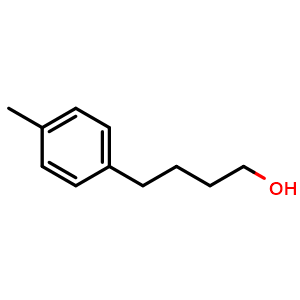 Chemical structure of 4-Methyl-benzenebutanol , CAS 53392-07-7, AChemBlock P37587