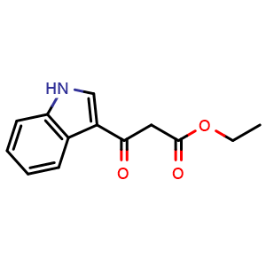 b-Oxo-1H-indole-3-propanoic acid ethyl ester