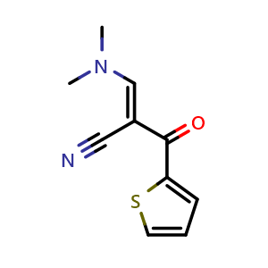 3-(Dimethylamino)-2-(2-thenoyl)acrylonitrile