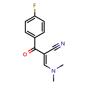 3-Dimethylamino-2-(4-fluorobenzoyl)acrylonitrile