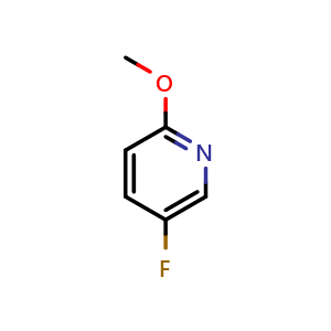 Chemical structure of 5-Fluoro-2-methoxypyridine , CAS 51173-04-7, AChemBlock P37735