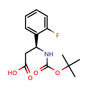 Boc-S-3-Amino-3-(2-fluorophenyl)propionic acid