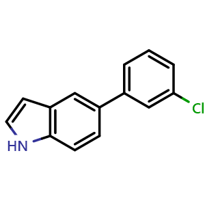 5-(3-Chlorophenyl)-1H-indole