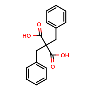 2,2-Bis(phenylmethyl)propanedioic acid