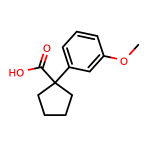1-(3-Methoxyphenyl)cyclopentanecarboxylic acid
