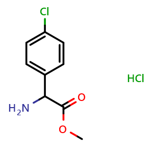 Methyl 2-amino-2-(4-chlorophenyl)acetate hydrochloride