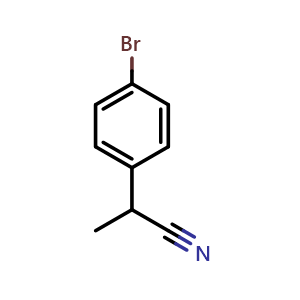 2-(4-Bromophenyl)propionitrile