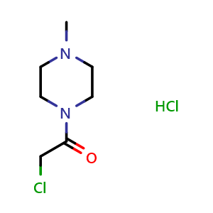 2-Chloro-1-(4-methyl-1-piperazinyl)ethanone hydrochloride