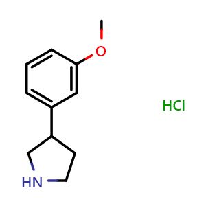 3-(3-Methoxyphenyl)pyrrolidine hydrochloride