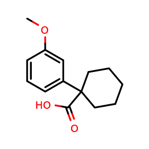 1-(3-Methoxyphenyl)cyclohexanecarboxylic acid