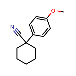 1-(4-Methoxyphenyl)cyclohexanecarbonitrile