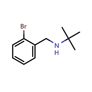 N-(2-Bromophenylmethyl)tert-butylamine