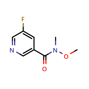 5-Fluoro-N-methoxy-N-methylnicotinamide