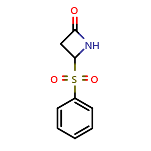 4-(Benzenesulfonyl)-2-azetidinone