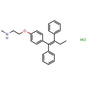 2-[4-[(1Z)-1,2-Diphenyl-1-buten-1-yl]phenoxy]-N-methylethanamine hydrochloride