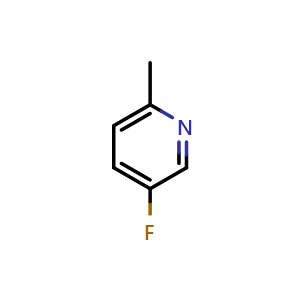 Chemical structure of 3-Fluoro-6-picoline , CAS 31181-53-0, AChemBlock P38896