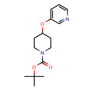 1-Boc-4-(3-pyridinyloxy)piperidine