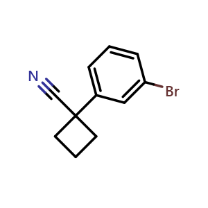 1-(3-Bromophenyl)cyclobutanecarbonitrile