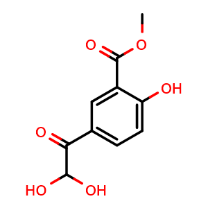 methyl 5-(2,2-dihydroxyacetyl)-2-hydroxybenzoate