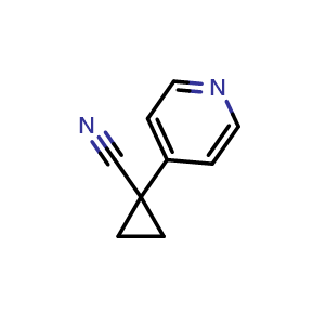 1-(Pyridin-4-yl)cyclopropanecarbonitrile