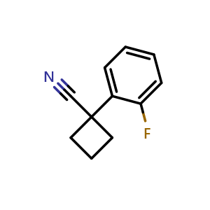 1-(2-Fluorophenyl)cyclobutanecarbonitrile