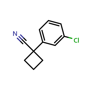 1-(3-Chlorophenyl)cyclobutanecarbonitrile