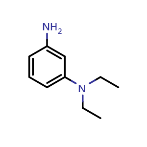 Chemical structure of N1,N1-Diethyl-1,3-benzenediamine , CAS 26513-20-2, AChemBlock P39228