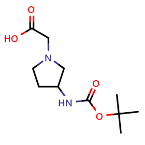 3-(Boc-amino)-1-pyrrolidineacetic acid