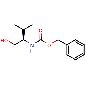 Chemical structure of Cbz-D-Valinol , CAS 260978-43-6, AChemBlock P39279