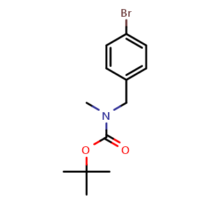 N-Boc-N-methyl-4-bromobenzylamine
