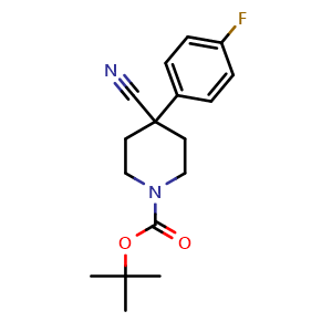 1-Boc-4-cyano-4-(4-fluorophenyl)-piperidine