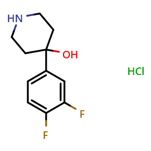 4-(3,4-Difluorophenyl)-4-piperidinol hydrochloride