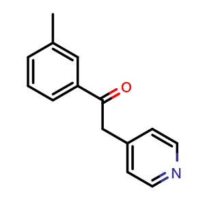 1-(3-Methylphenyl)-2-(4-pyridinyl)-ethanone