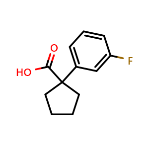 1-(3-Fluorophenyl)cyclopentanecarboxylic acid