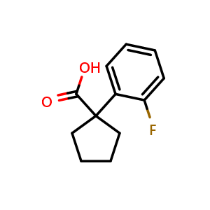 1-(2-Fluorophenyl)cyclopentanecarboxylic acid