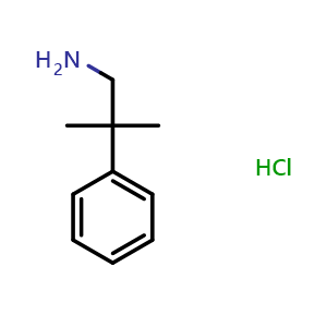 2-Methyl-2-phenylpropan-1-amine hydrochloride
