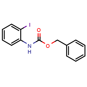 Chemical structure of N-Cbz-2-iodoaniline , CAS 212063-19-9, AChemBlock P39786