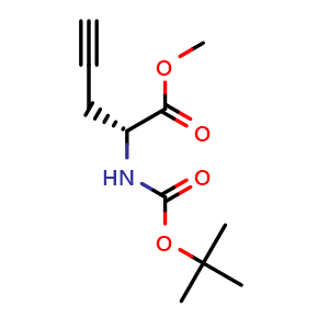 (R)-2-(Boc-amino)-4-pentynoic acid methyl ester