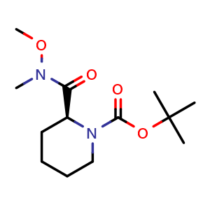 1-Boc-(2S)-(N-methoxy-N-methylcarbamoyl)piperidine
