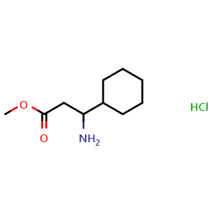 Methyl 3-amino-3-cyclohexylpropanoate hydrochloride