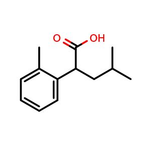 4-Methyl-2-(o-tolyl)pentanoic acid
