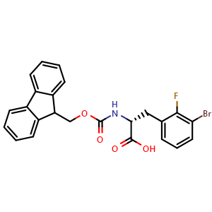 N-Fmoc-3-bromo-2-fluoro-D-phenylalanine